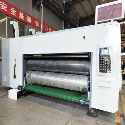 Mesin Pemotong Die Cutting Lead Eage Feeder Flexo Otomatis Dengan Pisau Slotting