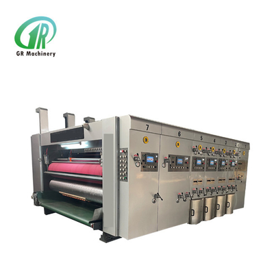 Mesin Cetak Flexo 900x2000 4 Warna Mesin Cetak Flexo Die Cutting