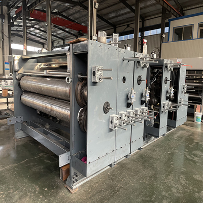 Printer Flexo Karton Bergelombang Berkecepatan Tinggi 150m / Min