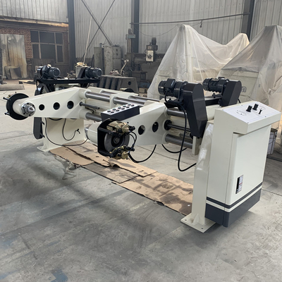 1600mm Electric Mill Roll Stand Struktur simetris Lini Produksi Karton Bergelombang