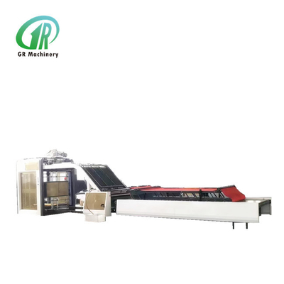 Mesin Perekat Lembaran Bergelombang 800mm 380V / 50Hz 20Kw