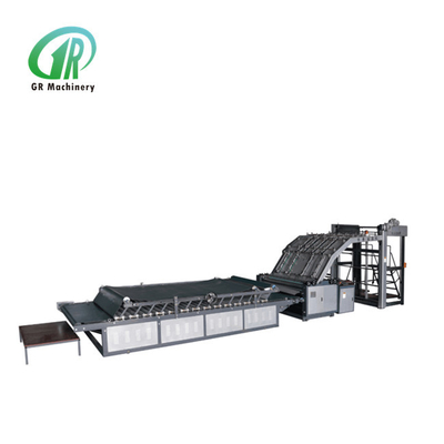1600mm Servo Mesin Laminator Seruling Semi Otomatis 6kw Satu Sisi Bergelombang
