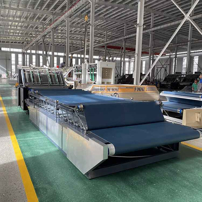 1600mm Servo Mesin Laminator Seruling Semi Otomatis 6kw Satu Sisi Bergelombang