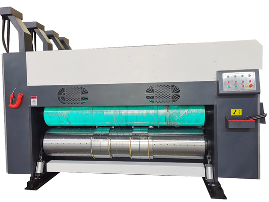 Pencetakan Karton Bergelombang Flexo Dan Mesin Slotting Printer Karton Bergelombang