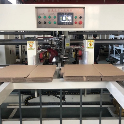 Mesin Jahit Kotak Karton Sepotong Ganda Digunakan Untuk Papan Kertas Bergelombang
