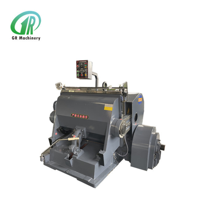 PP Hollow Sheets Manual Cardboard Flat Die Cutting Press Die-Cutting Machine Untuk Karton