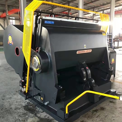 PP Hollow Sheets Manual Cardboard Flat Die Cutting Press Die-Cutting Machine Untuk Karton