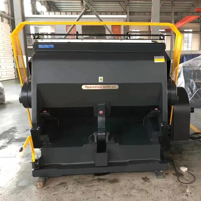 PP Hollow Sheets Manual Cardboard Flat Die Cutting Press Die-Cutting Machine Untuk Karton