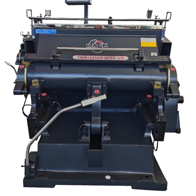 1100 Die Cutter Manual Manual Paper Die Cutter Manual Karton Industri Heavy Duty Die Cutting Mesin Kusut