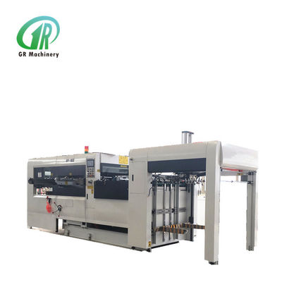 Mesin Potong Die Karton Bergelombang Lebar Potong 960mm dengan Kontrol PLC untuk Lembaran Karton Ketebalan 1-10mm