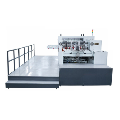 Kotak Karton Printing Rotary Corrugated Carton Die Cutting Machine 25 ton