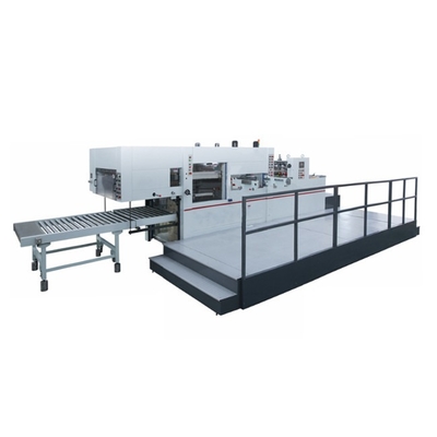 Lead Edge Feeding Corrugated Carton Die Cutting Machine Untuk Kotak Pizza