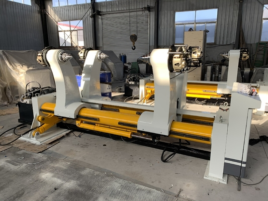 ISO Gerun 1800 Hydraulic Mill Roll Stand Untuk Lini Produksi Karton Bergelombang
