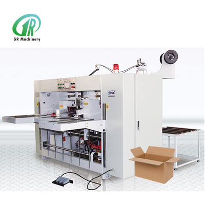 5 Ply Single Sheet Carton Box Stitching Machine Untuk Stapling Kotak Bergelombang