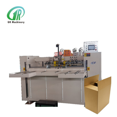 220V Kardus 5 Ply Carton Box Stitching Machine Untuk Pembuatan Kotak Bergelombang