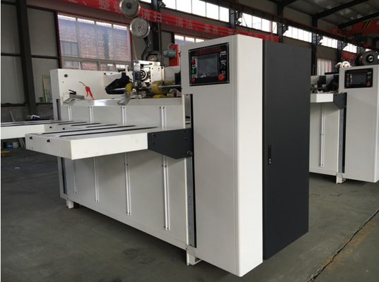 Mitsubishi Double Servo Automatic Carton Box Stitching Machine Untuk Pembuatan Kotak Kertas