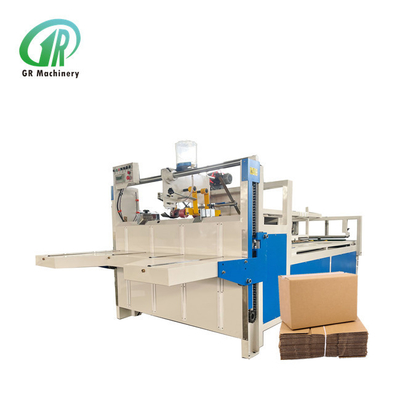 400mm Min Glueer Mesin Kardus Gulung Folder Kardus bergelombang Ketebalan maksimum 7mm GERUN