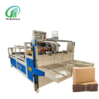 Mesin Gluer Folder Karton Bergelombang 1500×1800mm Kecepatan Tinggi Otomatis