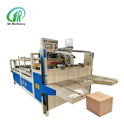 50mm Min Menempelkan Lebar Mesin Gluer Folder Karton Bergelombang 1200mm Panjang Menempelkan Maks 150mm Panjang Menempelkan Min