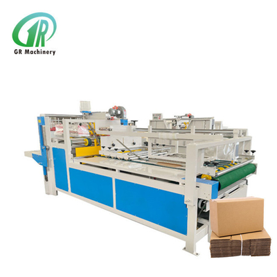 50mm Min. Mesin Gluer Folder Karton Bergelombang untuk Perekatan Karton Profesional