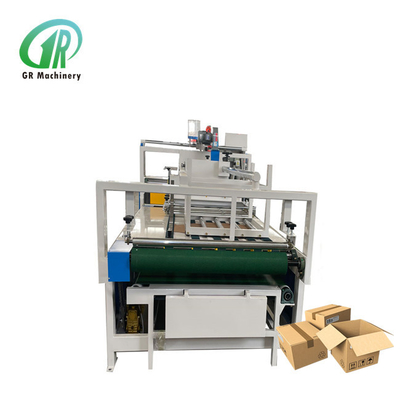 340mm Lebar 1200mm Panjang Folder Gluer Untuk Perekatan Kertas Profesional
