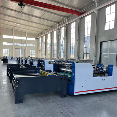 Mesin Laminating Flute Film Pre Coating Otomatis 1320 Jenis Pengiriman Kertas