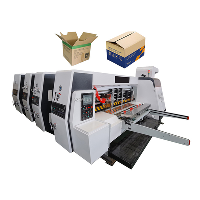 Presisi Tinggi ± 0,1mm Mesin Cetak Karton Flexo Bergelombang 1628