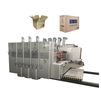 G6.3 Mesin Cetak Karton Flexo Presisi Tinggi Dengan Kekerasan Silinder Cetak Hrc 50-55
