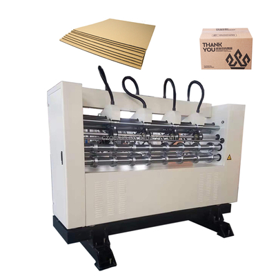 45kw Heating Power Lini Produksi Karton Bergelombang Kecepatan Tinggi