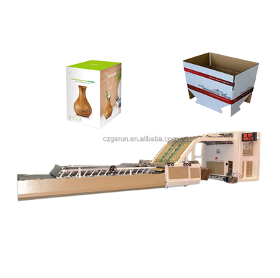 Oem Karton Bergelombang Mesin Laminating Max Kecepatan 100 pcs/Min