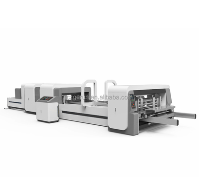 Advanced Automatic Folder Gluer Stitcher Machinery Multi Fungsi