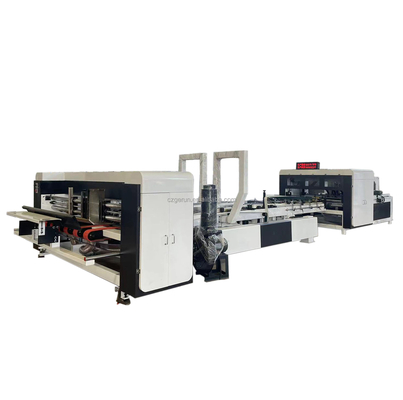 Precision Control Carton Glueing Machine Peralatan Dispensing Industri Profesional