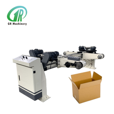 PLC-Dikendalikan Line Produksi Kardus Goresan Max Φ1500mm Diameter Paper Carry
