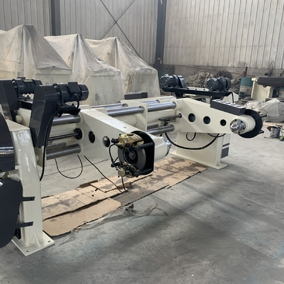 PLC-Dikendalikan Line Produksi Kardus Goresan Max Φ1500mm Diameter Paper Carry