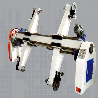 Electric Shaftless Mill Roll Stand untuk 7 Layer Corrugated Cardboard Line Produksi