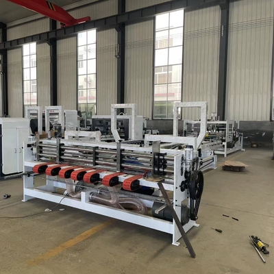 Mesin Stitcher Gluer Automatic Folder Stainless Steel Keakuratan Tinggi