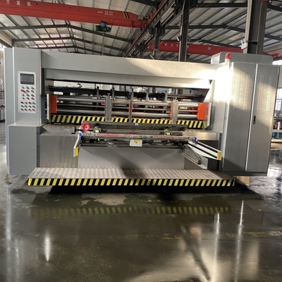 Variable Frequency Motor Corrugated Rotary Slotter Machine Untuk Operasi Kecepatan Tinggi