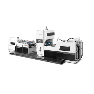 Max Sheet Size 1250mm Mesin Laminator Flute Otomatis 3 Ply Film