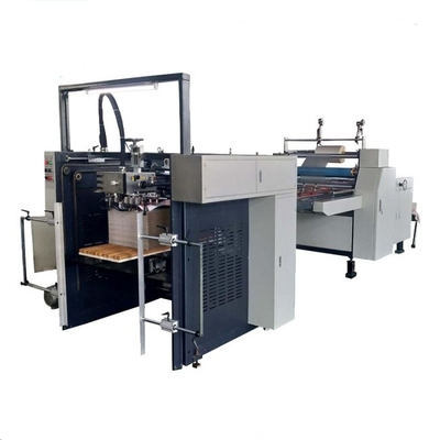 Luas maksimum 1200mm Mesin laminator seruling otomatis untuk panjang laminasi tak terbatas