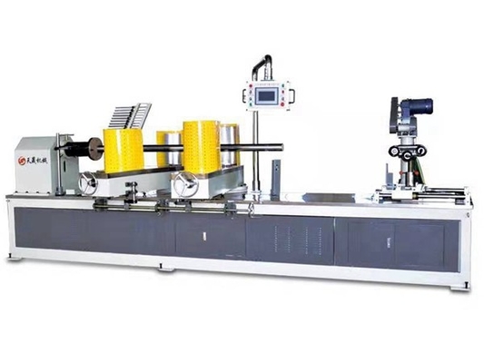 Tz-200 Mesin pembuatan tabung kertas empat kepala Cnc pisau tunggal