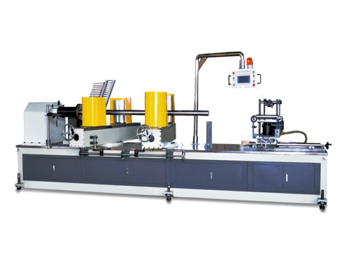 Tz-100 Mesin Membuat Tabung Kertas Cnc 4 Kepala pisau tunggal