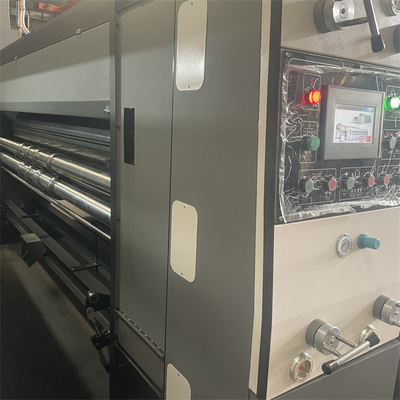 Mesin Pencetakan Flekso Kartofon Bergelombang tahan lama Φ300-Φ530mm Diameter Silinder Plat Pencetakan