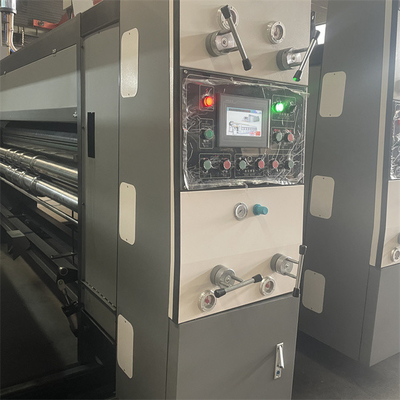 Flex Folder Gluer Dengan Anvil Komputerisasi Slotter Untuk Karton Membuat Pelatihan