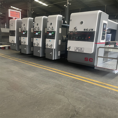 Mesin Pencetak Silinder Dynamic Balance Mesin Slotter Carton Box