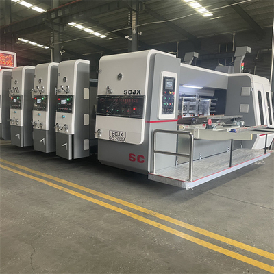 Kualitas tinggi corrugated karton kotak karton cetak mesin rotary slot