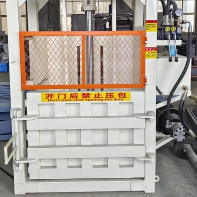 Mesin pembungkus kertas limbah baler packer single cylinder ISO CE