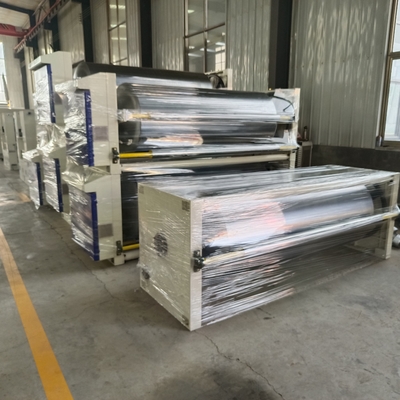 Preheater Of Corrugated Cardboard Produksi Line Meningkatkan efek ikatan
