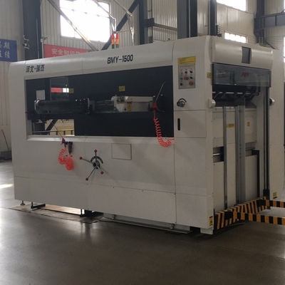 BMY-1500 Semi-Automatic Corrugated Karton Die Cutting dan Creasing Mesin
