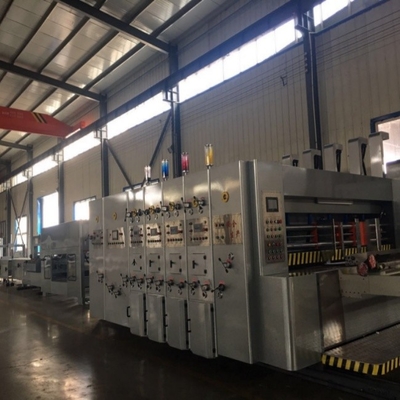 OEM 5 Color Corrugated Cardboard Box Manufacturing Equipment Manufacturing Plant