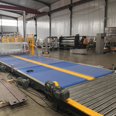 Conveyor sabuk modular untuk lini produksi kertas bergelombang
